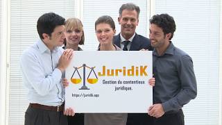 Introduction à JuridiK  Gestion du contentieux Juridique [upl. by Nnairahs975]