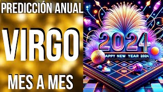 VIRGO PREDICCIONES 2024 MES A MES [upl. by Rubi]