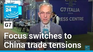 Level playing field G7 focus switches to China • FRANCE 24 English [upl. by Dorcea685]