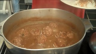 Cajun Meatball Fricassee On The Bayou [upl. by Ardnasal]