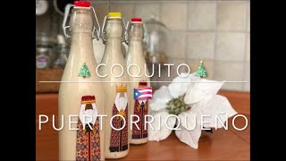 Cómo preparar COQUITO PUERTORRIQUEÑO🎄 🇵🇷 [upl. by Iddo929]