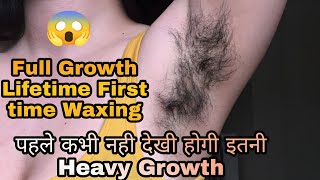 Full growth wale under armpit ki waxing kaise karenonline beauty parlor Coursebeauty parlorwax [upl. by Proudman]