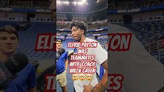 Elfrid Payton was teammates with head coach Willie Green pelicans pelicans [upl. by Shanahan]