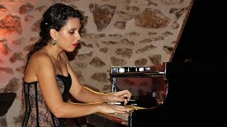 SATIE Gnossienne 1 Piano solo live by concert pianist Stephanie ELBAZ [upl. by Notsua705]