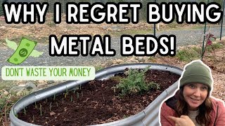 3 reasons NOT to buy metal raised garden beds [upl. by Blus324]