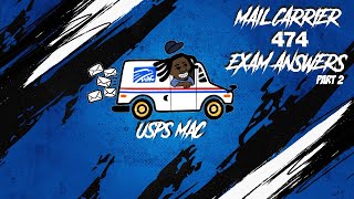 USPS Postal Exam 474  Study Guide  Answers  Score 100 Part 2 [upl. by Akemor]