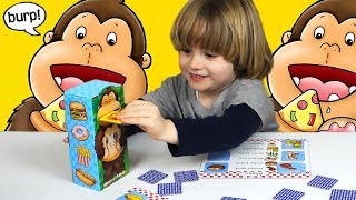 Playing Greedy Gorilla From Orchard Games  Kids educational Game [upl. by Nakre]