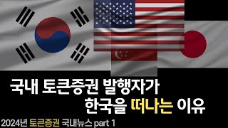 국내 토큰증권 발행자가 한국을 떠나는 이유 [upl. by Llertak536]