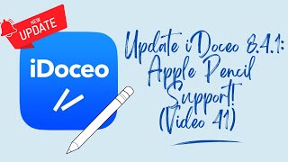 iDoceo Version 841 Unterstützung für den Apple Pencil Video 41 [upl. by Zared10]