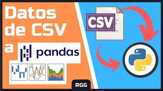 Cómo LEER un archivo CSV con PANDAS dataframe 🐍 Curso Python Data Science Español [upl. by Yelahs]