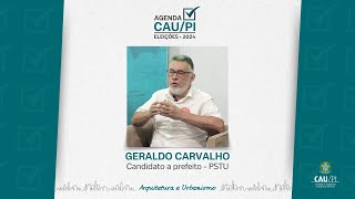 Agenda CAUPI  Eleições 2024  Candidato Geraldo Carvalho [upl. by Isaacson]