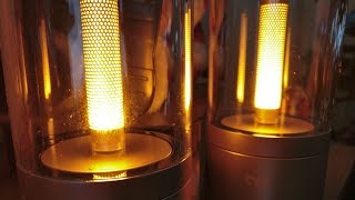 Yeelight candela lamp  unboxing et test de la lampe dambiance [upl. by Eciram]