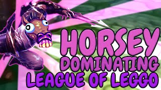 Horsey Dominating League of Lego [upl. by Treat972]