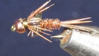 How to tie a Bead Head Pheasant Tail Nymph [upl. by Nnairb]