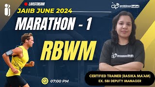 JAIIB 2024  RBWM  Marathon 1  Ambitious Baba [upl. by Anier]