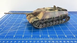 Building the Tamiya 135 Jagdpanzer IV L70 from start to finish TAMIYA 35340 [upl. by Rudin756]