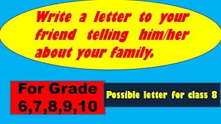 write a letter to your grandmother inviting her to attend your sisters marriageBest Handwriting [upl. by Rehptosirhc]