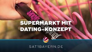 Keine Lust aufs SingleDasein Supermarkt aus Franken mit DatingKonzept [upl. by Deland282]