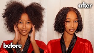 How To Stretch amp Shape Your WashNGo 2 Ways  Natural Hair [upl. by Lull]