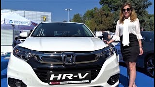 Honda HRV 2019 SUV Demonstration Interior Exterior Walkaround  Technical Fair 2018 [upl. by Anderea]