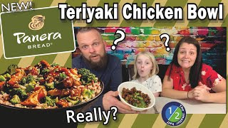 Panera Bread Teriyaki Chicken amp Broccoli Bowl Review  Taste Test [upl. by Witcher]