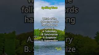 Spelling Time 368 spelling englishlearning englishvocabulary questions quiz [upl. by Laurence]