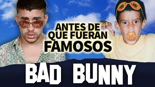 BAD BUNNY  Antes De Que Fueran Famosos  BIOGRAFIA ACTUALIZADA [upl. by Ahsatel]