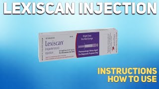 Lexiscan injection how to use Uses Dosage Side Effects Contraindications [upl. by Hyacintha]