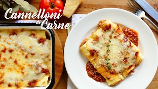 Canelones de Carne  Receta Original Italiana [upl. by Burt]