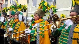 Rosenmontag 2014  Aufstellplatz der KG Kölsche Narren Gilde von 1967 eV Gruppe 34 [upl. by Felic558]