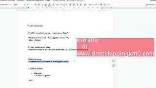 Dropshipping eBay da Amazon  I segreti per gestire i codici tracking in automatico [upl. by Baggs156]