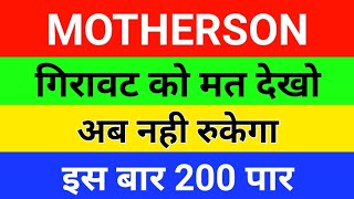 samvardhan motherson share latest news  samvardhan motherson news today  motherson target price [upl. by Haididej]