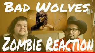 Bad Wolves  Zombie Official Video Reaction [upl. by Ateinotna]