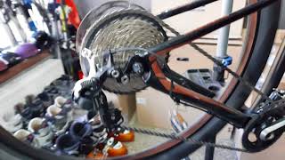 running 10 speed derailleur with 11 speed cassette [upl. by Wylen379]