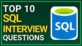 TOP 10 SQL Interview Questions amp Answers  Freshers amp Experienced Candidates  Crack Interviews [upl. by Sarena]