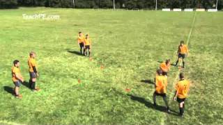 Rugby Drills  Passing Drill [upl. by Areit760]