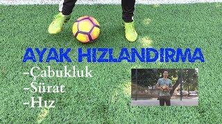 AYAK HIZLANDIRMA HAREKETLERİ  FUTBOL EĞLENCE [upl. by Estele]