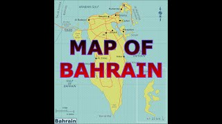 MAP OF BAHRAIN [upl. by Aneerb]