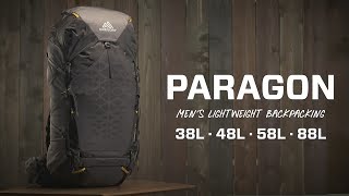 Paragon  Mens Lightweight Backpacking  Gregory Mountain Products [upl. by Warram598]