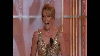 Toni Collette Wins Best Actress TV Series Musical or Comedy  Golden Globes 2010 [upl. by Arym]