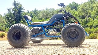 Super ATV Quadbike  Homemade Four Wheeler Project [upl. by Casper]