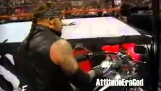 Undertaker Returns and Throws Big Show Off the Stage Raw 2000 [upl. by Nesnah]