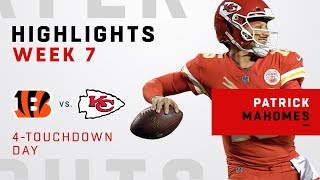 Patrick Mahomes Massive Night w 358 Yards amp 4 TDs [upl. by Yanffit]