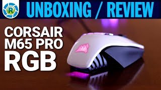 CORSAIR M65 PRO RGB  Mouse Gamer  Unboxing y Review en Español [upl. by Flori]