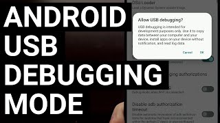 Enabling USB Debugging Mode on Android in 2023 [upl. by Irama82]