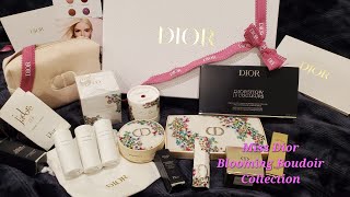 Miss Dior Blooming Boudoir Collection Unboxing amp Swatches  Part 1 [upl. by Cyrano]