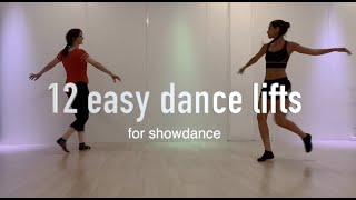 12 easy dance lifts [upl. by Philipp325]