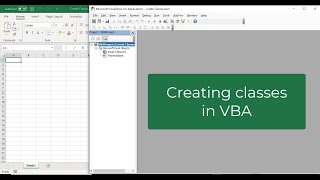 Creating Classes in VBA [upl. by Shelly551]