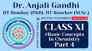 Class 11  Chemistry  Ch 1  Lecture 4  Basic Concepts in Chemistry chemistry class11 [upl. by Ilyak]