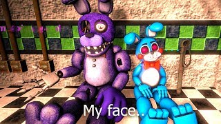 FNAF How Bonnie Lost His Face 12 Five Nights At Freddy’s [upl. by Naeruat]